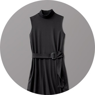 Black Sleeveless Dress